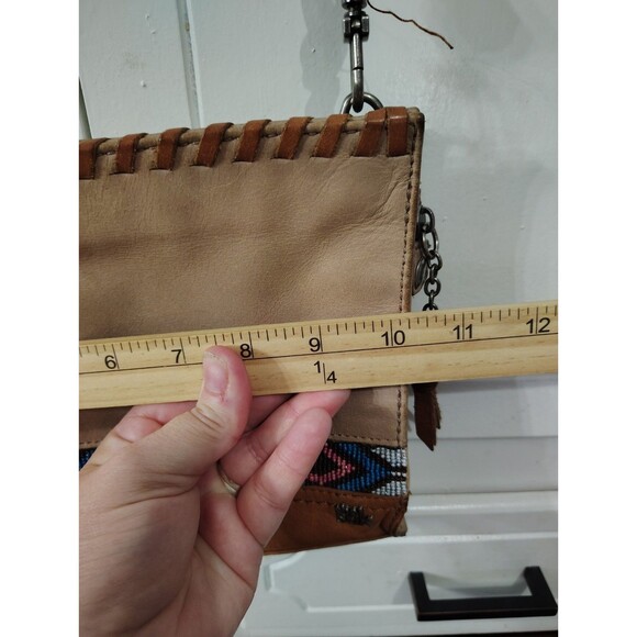 The SAK Iris Demi 3-way Clutch Crossbody Shoulder Handbag - Tan / Brown - Picture 7 of 7